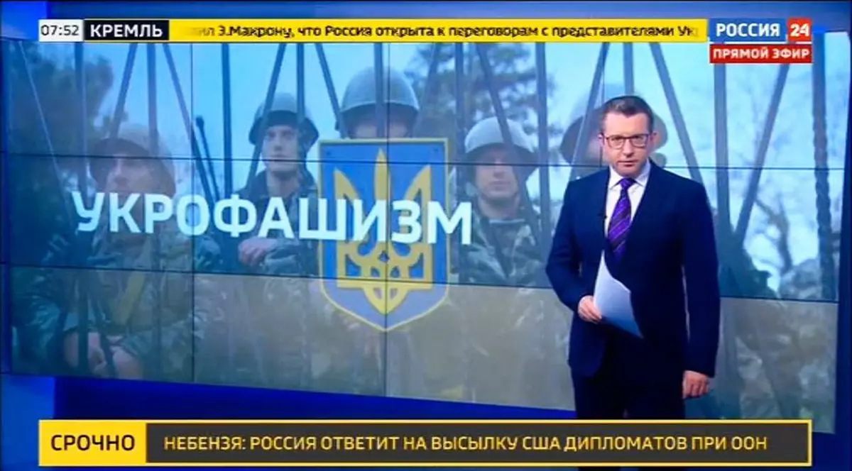 Ce află rușii de la posturile TV locale despre războiul din Ucraina: Îi apărăm de amenințarea Occidentului, se bombardează singuri