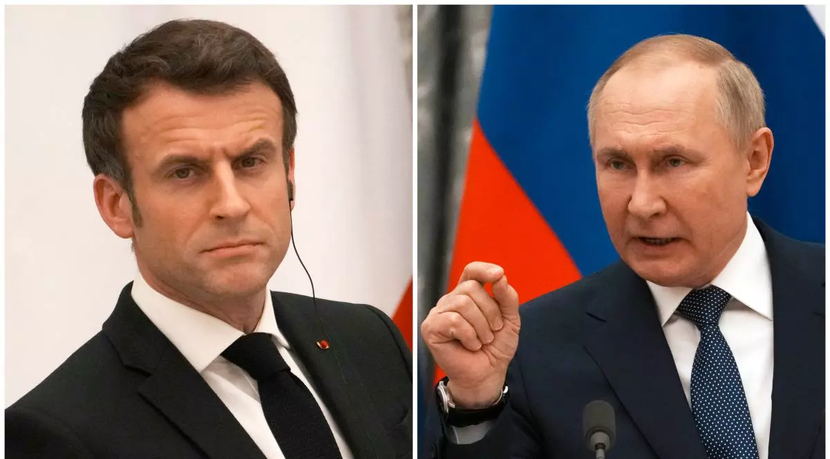 Macron, după o discuție de o oră și jumătate cu Putin: „Ce e mai rău abia acum urmează”