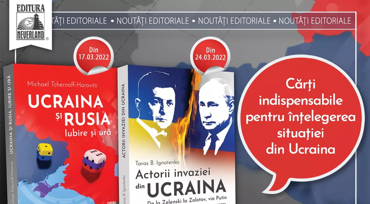 Cărți care te ajută să înțelegi mai bine situația din Ucraina