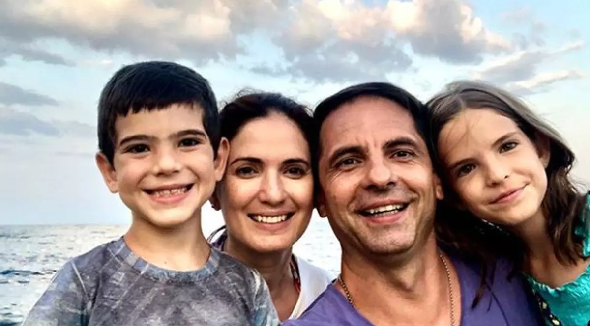 Dan Negru și familia