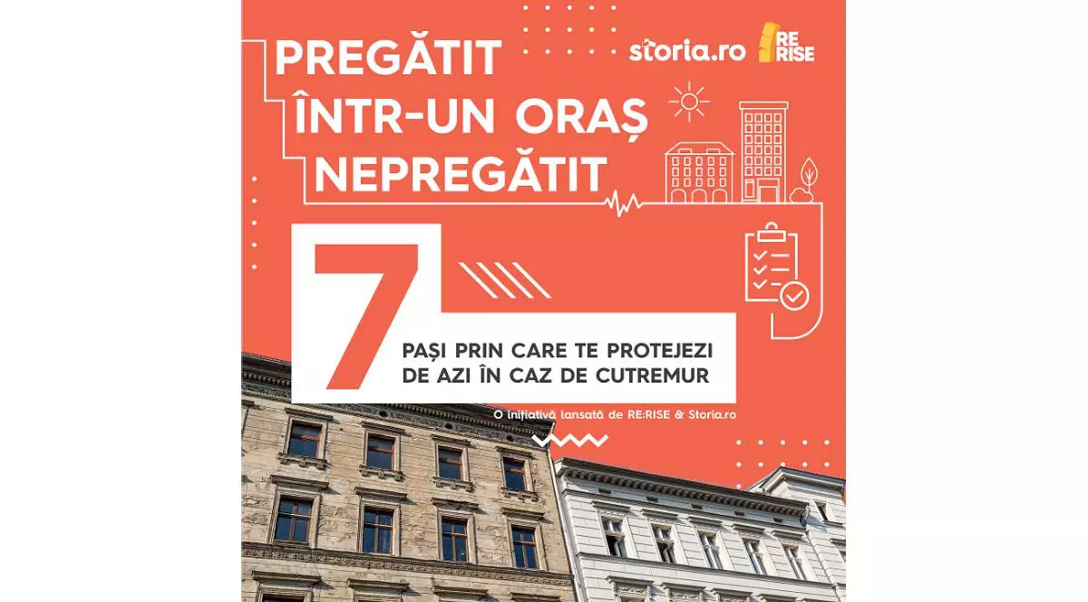 Analiză Storia.ro și Re:Rise: Atitudinea românilor față de riscul seismic, la 45 de ani de la cutremurul care a lovit România în anul 1977