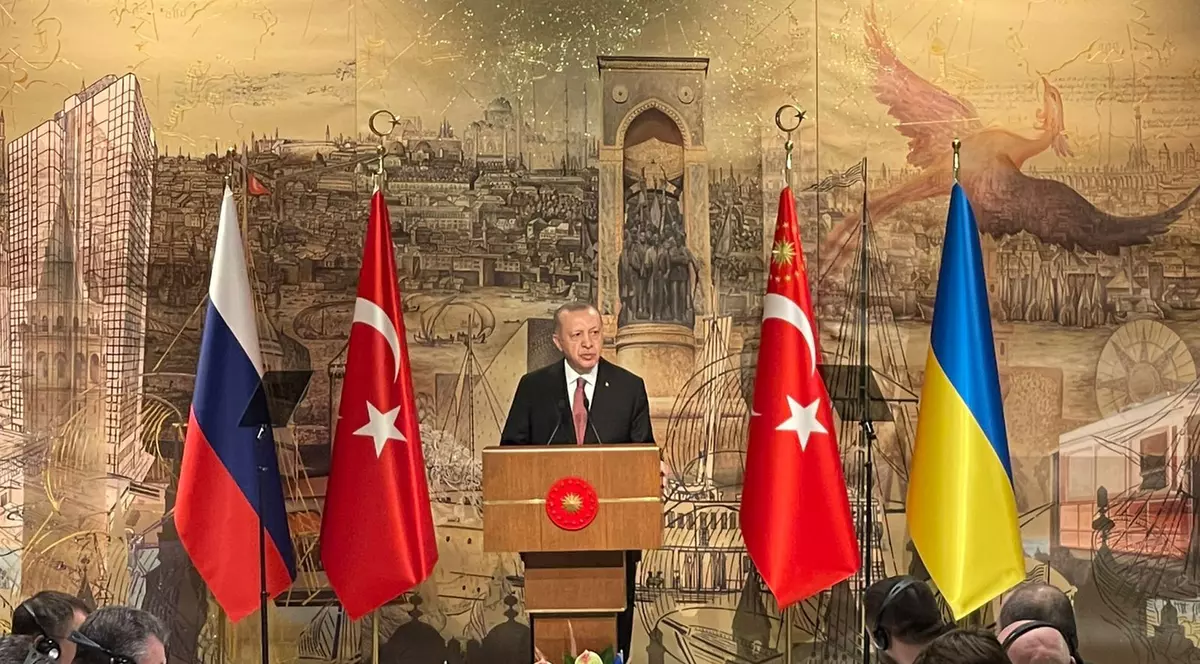 Erdogan spune că Turcia se oferă să fie garant al securității Ucrainei