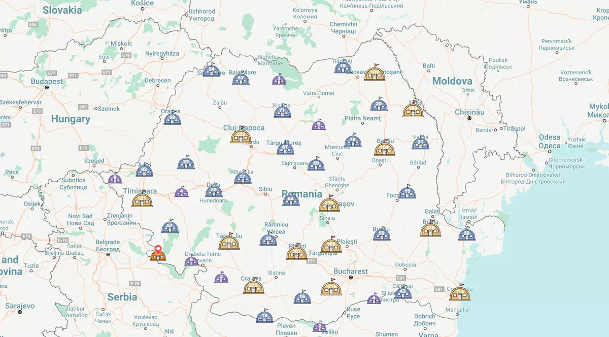 Harta interactivă a adăposturilor antiatomice din România. Cum poți afla unde este cel mai apropiat buncăr