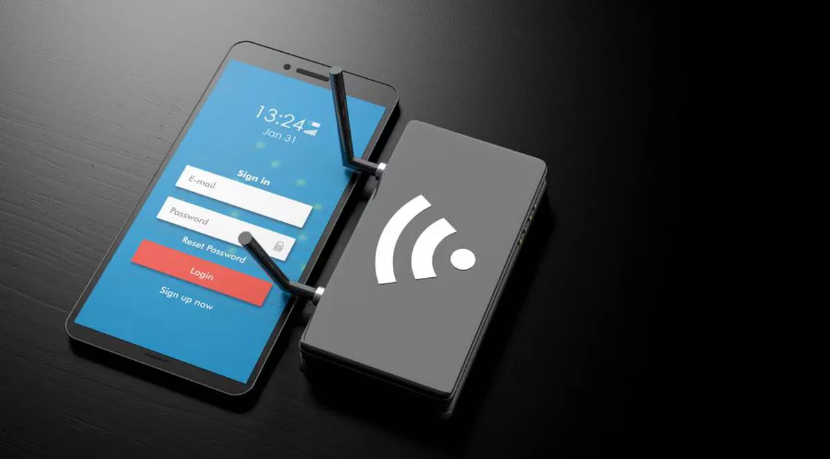 Partajarea parolei Wi-Fi de pe telefonul mobil