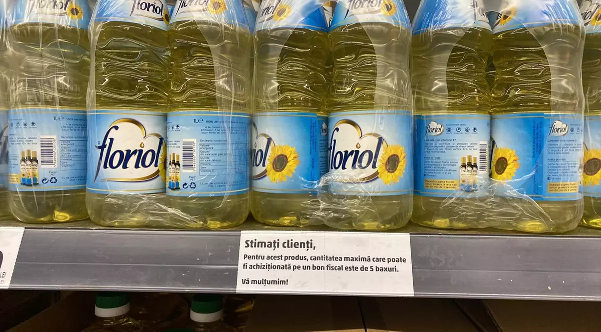Ce limite au impus magazinele Kaufland, Carrefour sau Lidl la cumpărarea de ulei