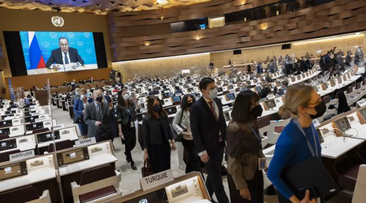 Rusia, boicotată la Geneva: zeci de diplomați au părăsit sala în timpul discursului lui Serghei Lavrov