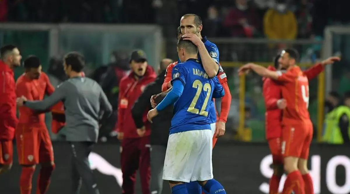 Dezastru pentru Italia, campioana europeană en-titre. A ratat calificarea a doua oară la rând la Campionatul Mondial