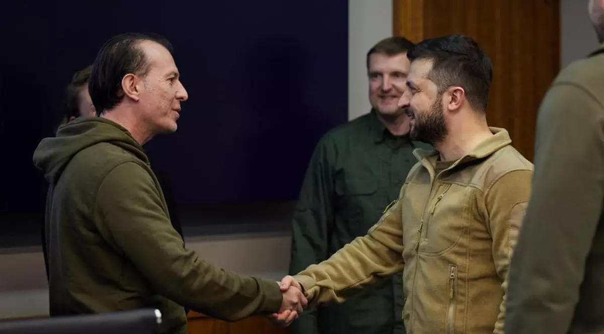 Florin Cîțu s-a întâlnit cu Volodimir Zelenski în Ucraina, la o zi după Nicolae Ciucă și Marcel Ciolacu