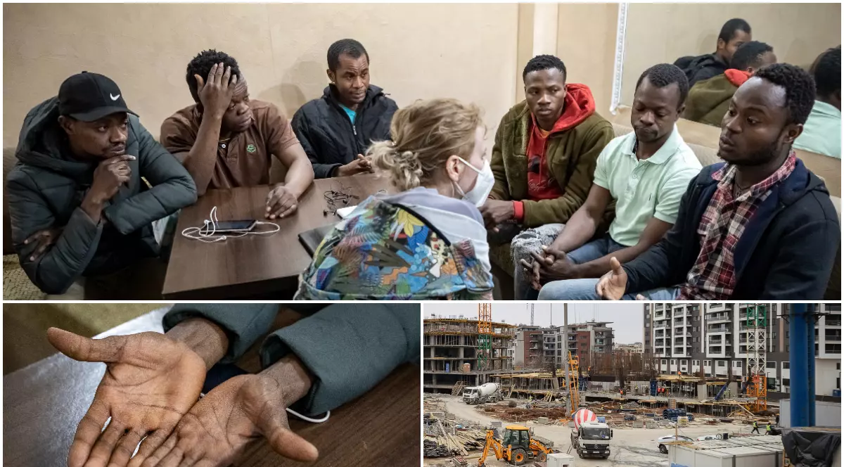 „Nici în Ghana nu am fi pățit așa ceva”. Povestea africanilor care spun că au fost plătiți mai prost ca acasă după mai bine de o lună de muncă pe șantierul din București al unui celebru luptător de K1