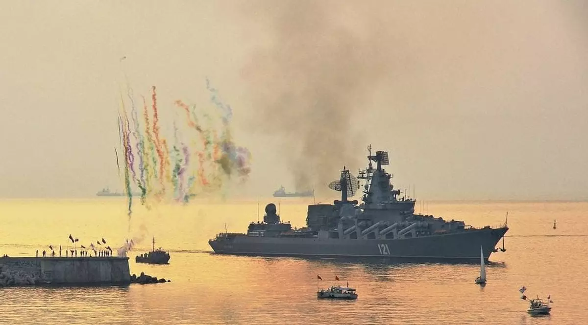 Ucraina a anunțat că epava crucișătorului Moskva e „patrimoniu național cultural subacvatic” cu numărul de înregistrare 2064