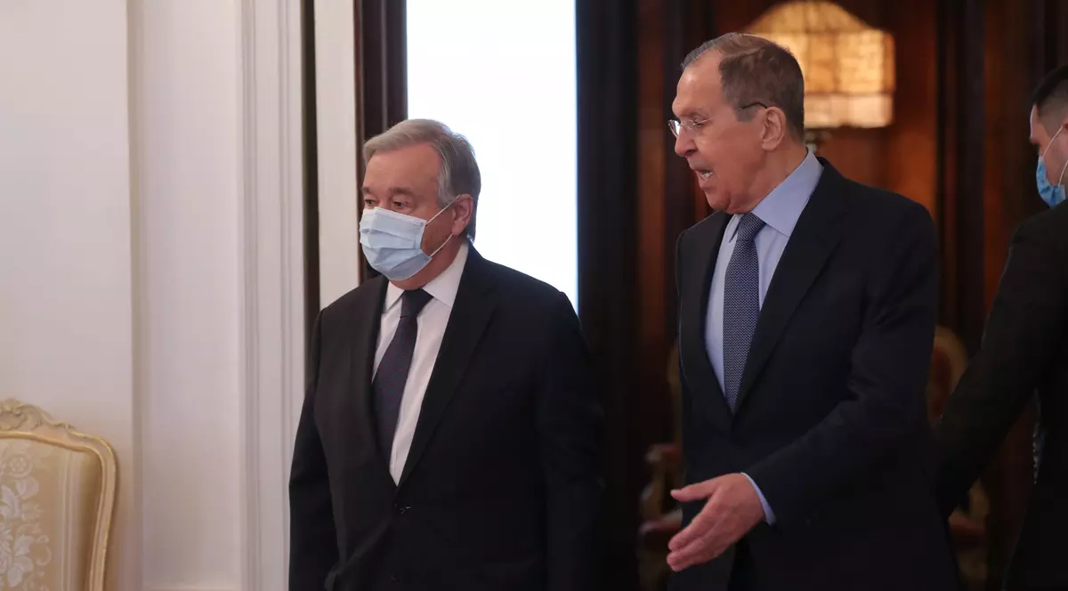 Șeful ONU, către Serghei Lavrov: Trebuie să punem capăt războiului
