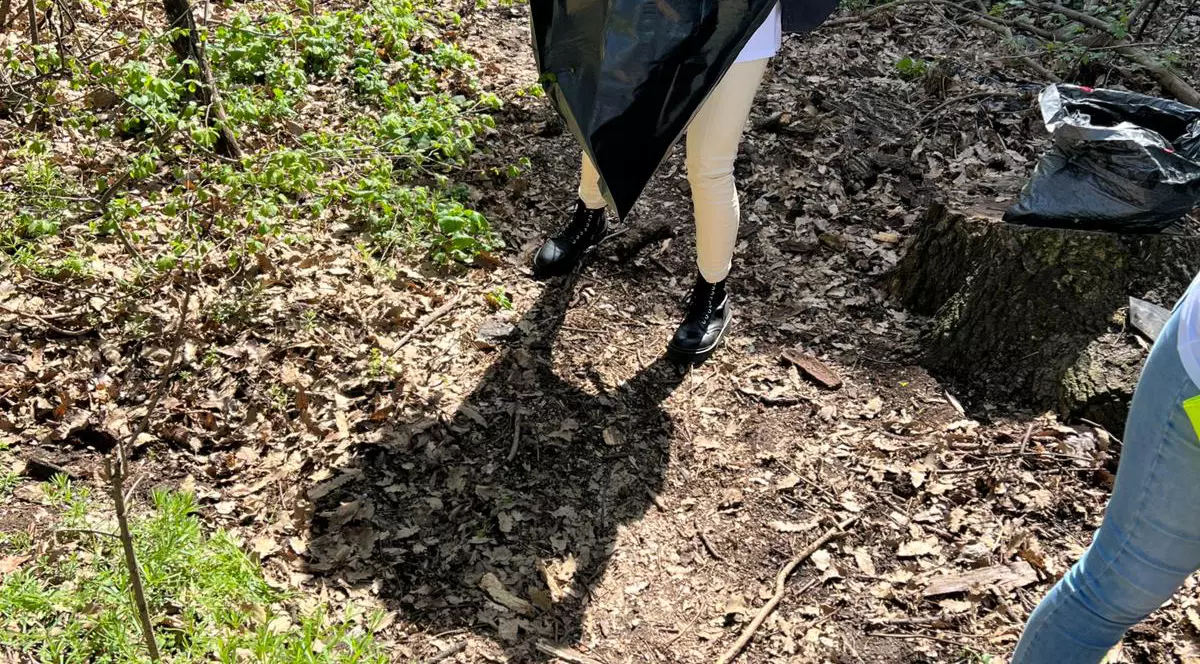 Peste 100 de saci menajeri cu deșeuri au fost colectați vineri, din nordul Capitalei - o inițiativă Sarantis România împreună cu Let’s Do It Romania