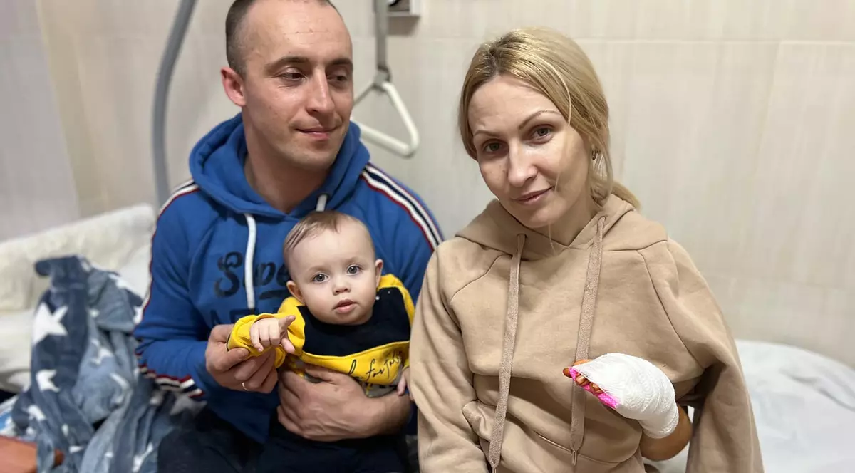 „Te iubesc! Suntem împușcați!” Ultimul mesaj trimis soțului de o tânără care fugea din Kiev împreună cu fiica lor de 10 luni