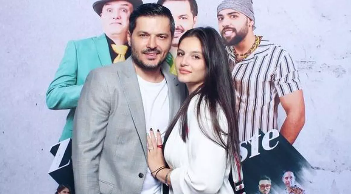 Liviu Vârciu și fiica sa, Carmina