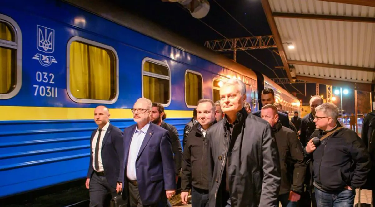 Președinții Poloniei și țărilor baltice merg la Kiev, unde se vor întâlni cu Volodimir Zelenski