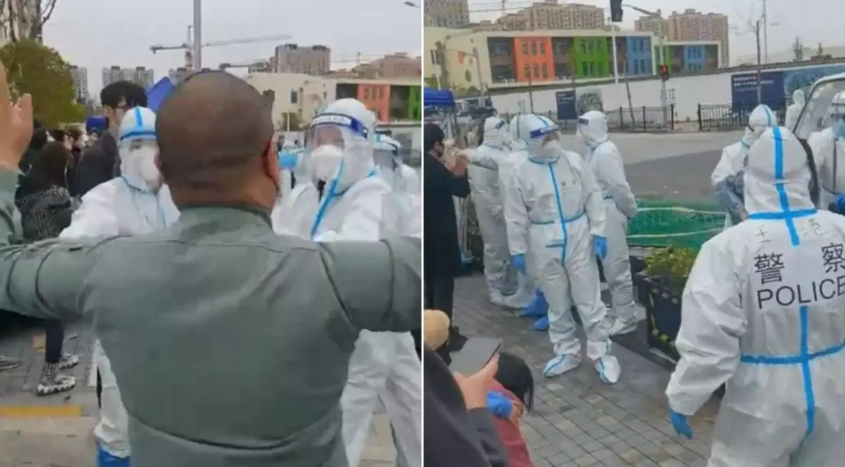 Oamenii din Shanghai răbufnesc din cauza măsurilor draconice anti-COVID. Scoși din case cu forța, pentru ca locuințele lor să fie folosite ca spații de carantinare