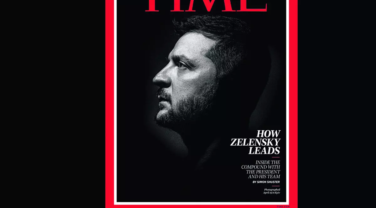 Volodimir Zelenski, pe coperta revistei „Time”. Cum arată o zi din viața președintelui ucrainean