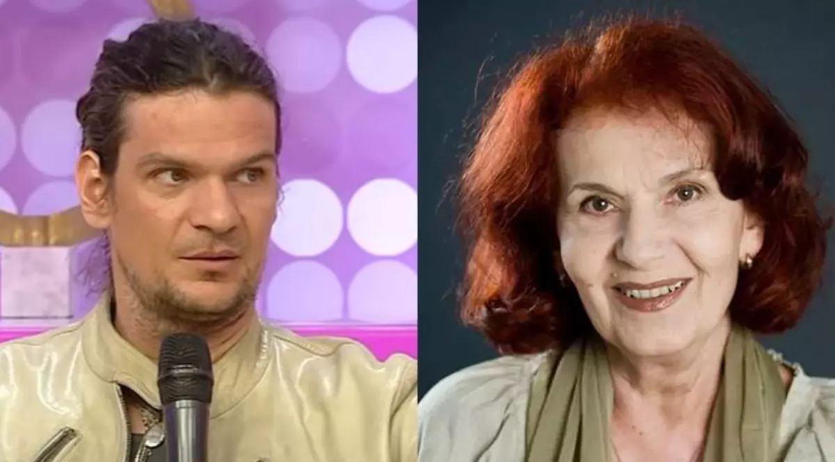 Tudor Chirilă și mama sa, Iarina Demian