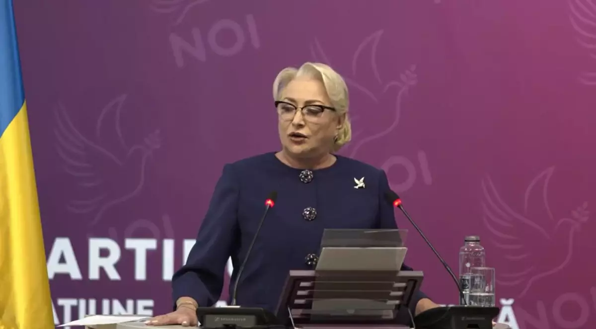Viorica Dăncilă, aleasă preşedinte al Partidului Naţiune Oameni Împreună