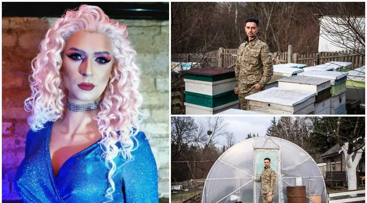 Un travestit ucrainean s-a înrolat în armată și a făcut singur 100 de sicrie pentru civilii uciși de ruși la Bucha