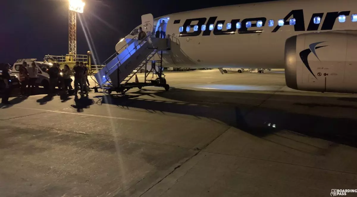 Un avion Blue Air care zbura pe ruta București-Lisabona a fost întors din drum. „Pilotul a observat ceva”
