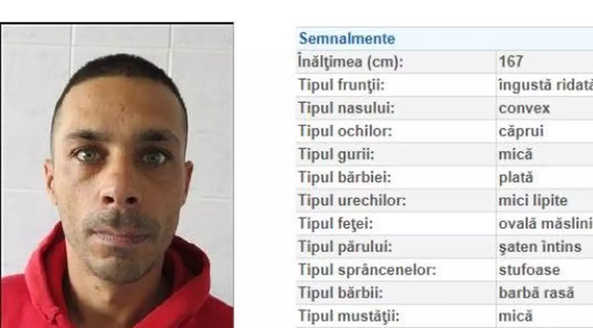 Un deținut condamnat la 23 de ani de închisoare a fugit azi-dimineață dintr-un spital din București