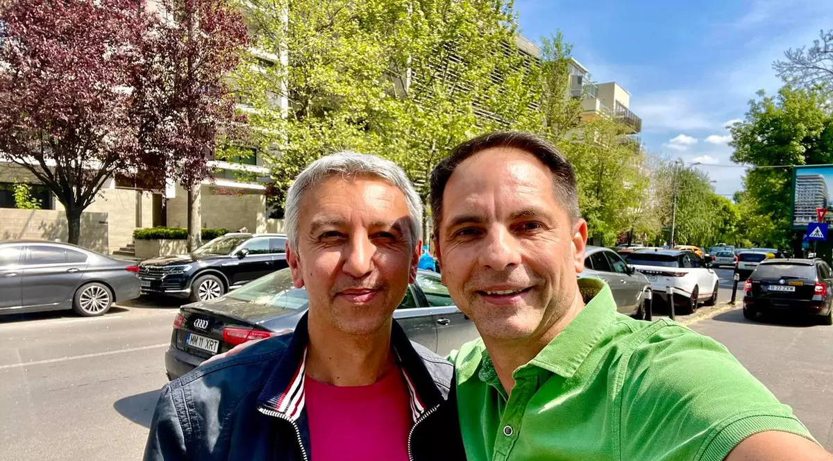 Dan Negru s-a întâlnit cu Dan Diaconescu. Ce au discutat cei doi: „Să nu apară speculații, nu avem niciun proiect comun”