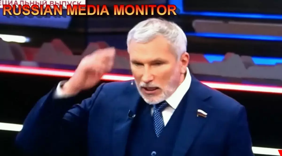 VIDEO | Un deputat rus a cerut exterminarea a două milioane de ucraineni, în direct, la televiziunea de stat