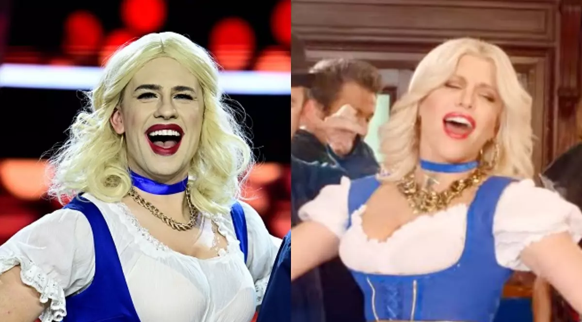 Florin Ristei s-a transformat în Loredana Groza la „Te cunosc de undeva!”. A fost nevoit să renunţe la barbă, să îşi pună tocuri, lentile și să se epileze