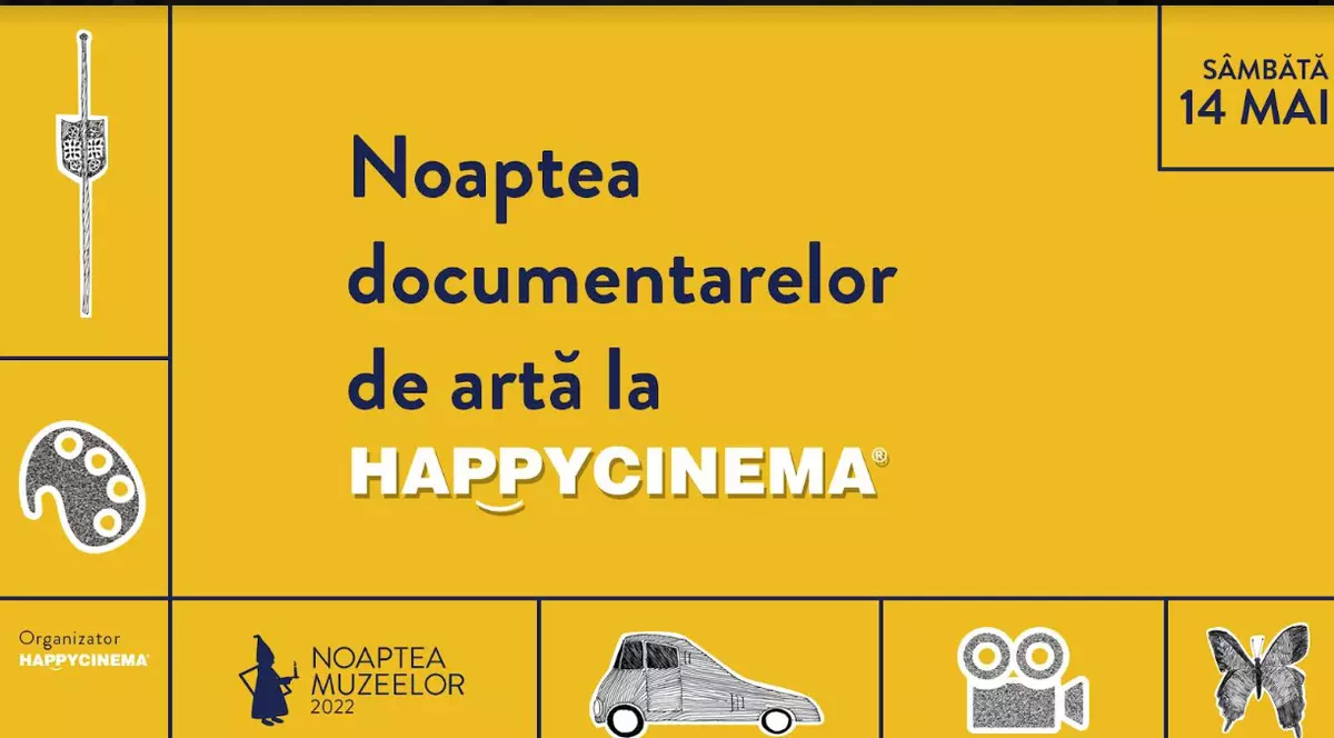 Happy Cinema este primul cinematograf care se alătură evenimentului Noaptea Muzeelor