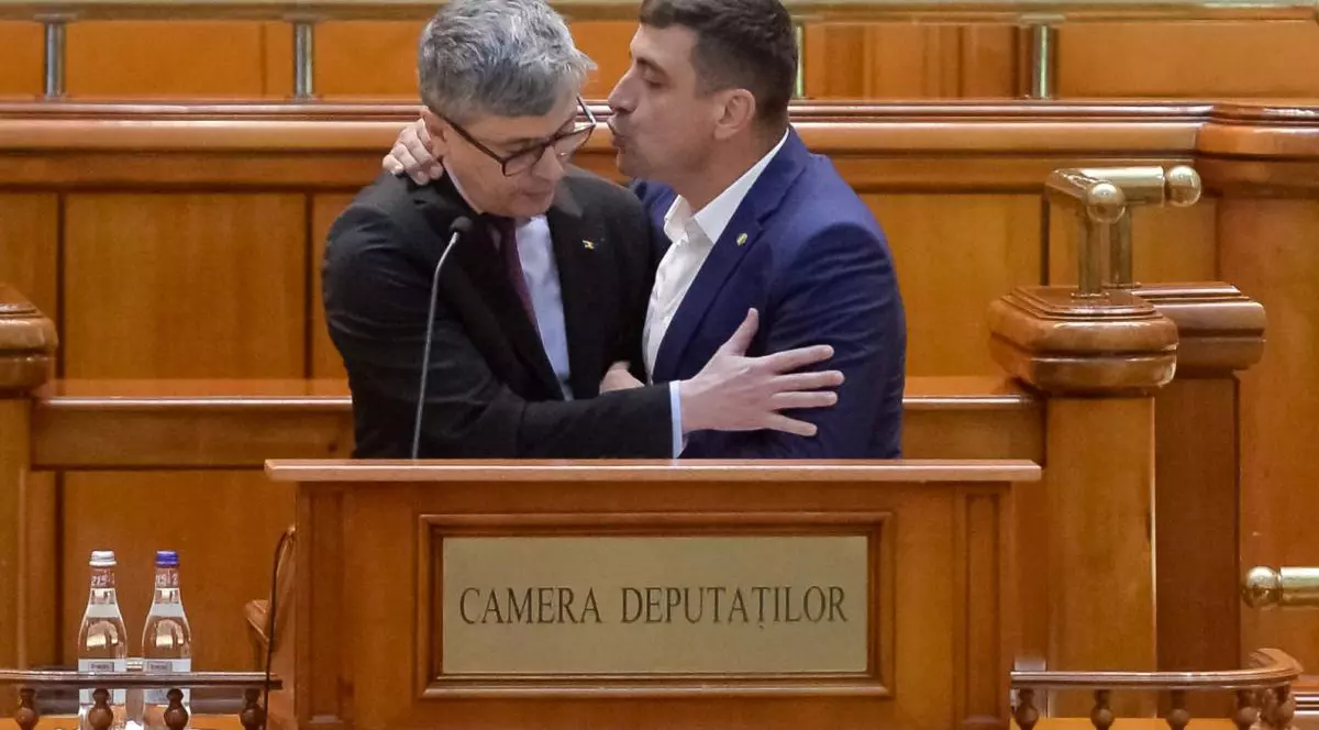 PNL va cere sancționarea lui George Simion, care l-a numit „hoț” pe Virgil Popescu la dezbaterea legii offshore din Parlament
