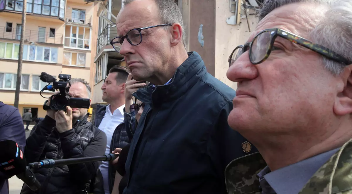 Liderul opoziției germane a mers la Kiev după ce cancelarul Olaf Scholz a refuzat deplasarea