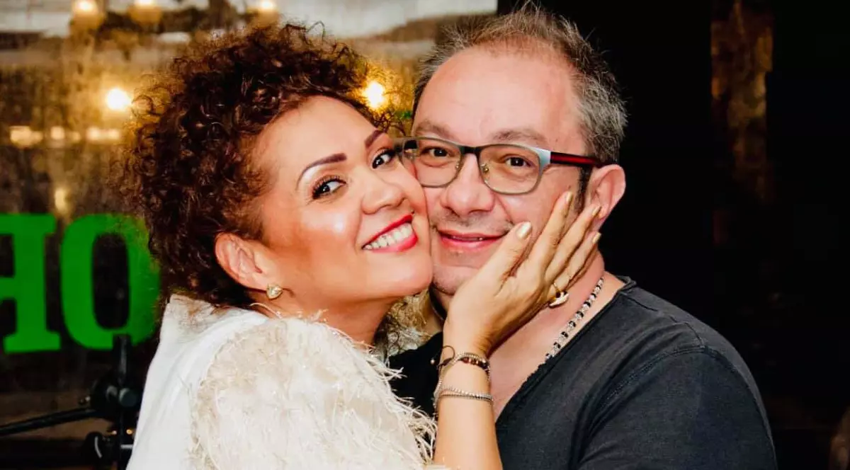 Minodora și Liviu, soțul ei
