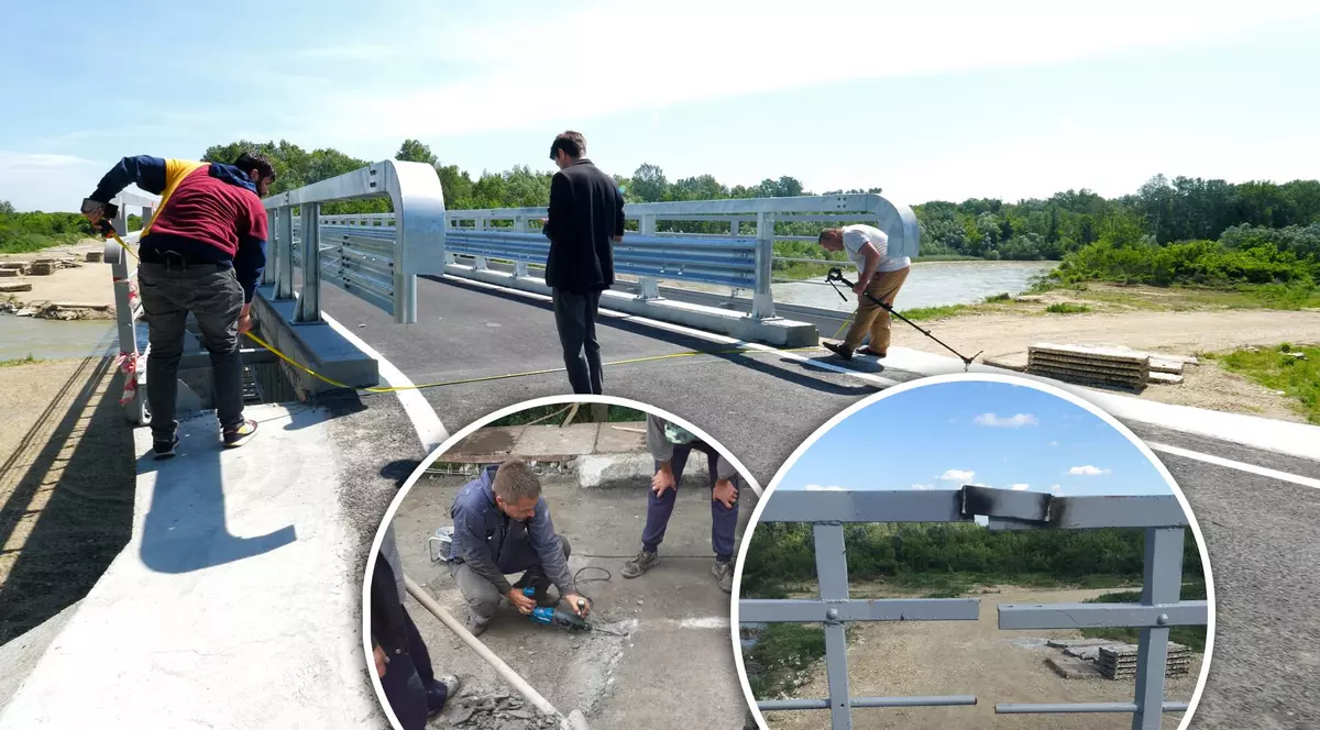 Radio Erevan de Dâmbovița: șeful Consiliului Județean se laudă cu un pod lat de 9 metri și două benzi. Are, de fapt, 7 metri, o singură bandă și a costat mai mult cu 30%