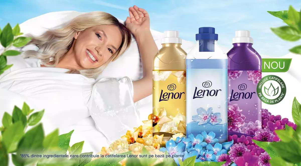Noile balsamuri Lenor: cea mai intensă prospețime de la Lenor și catifelare pe bază de plante