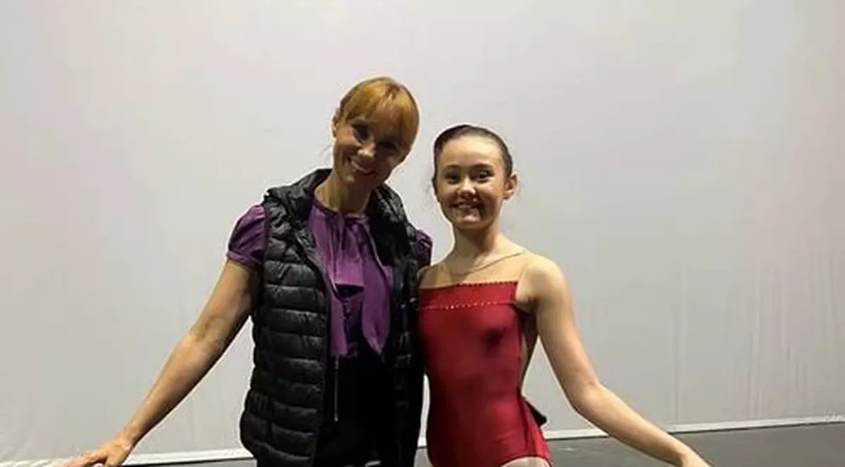 Oana Ioniță și fiica ei