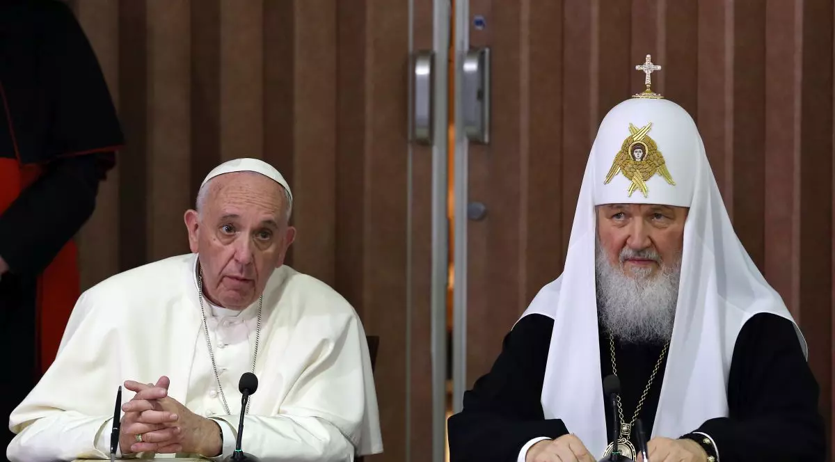 Papa Francisc, interviu în presa italiană: „Patriarhul Kirill nu poate să devină băiatul de altar al lui Putin”