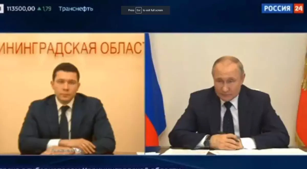 VIDEO. Un guvernator rus s-a plâns în direct la televizor de război și sărăcie. Putin a reacționat imediat