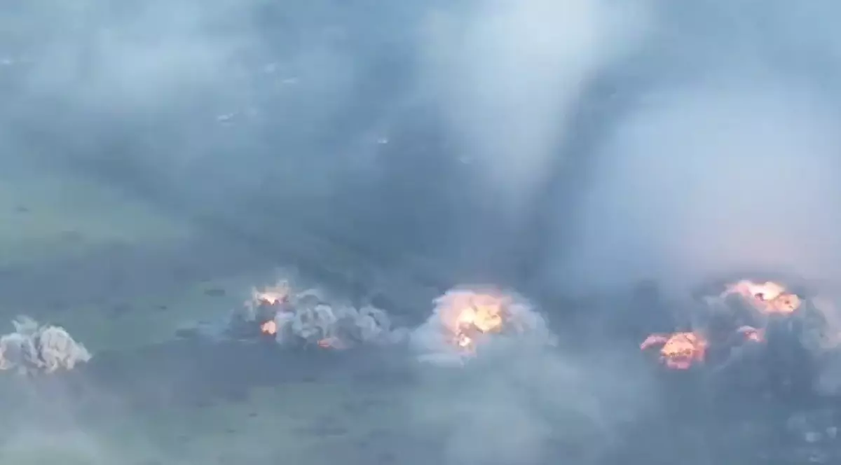 VIDEO | Infern în tranșeele ucrainene atacate de ruși cu bombe termobarice: „Avem nevoie imediat de armament NATO”