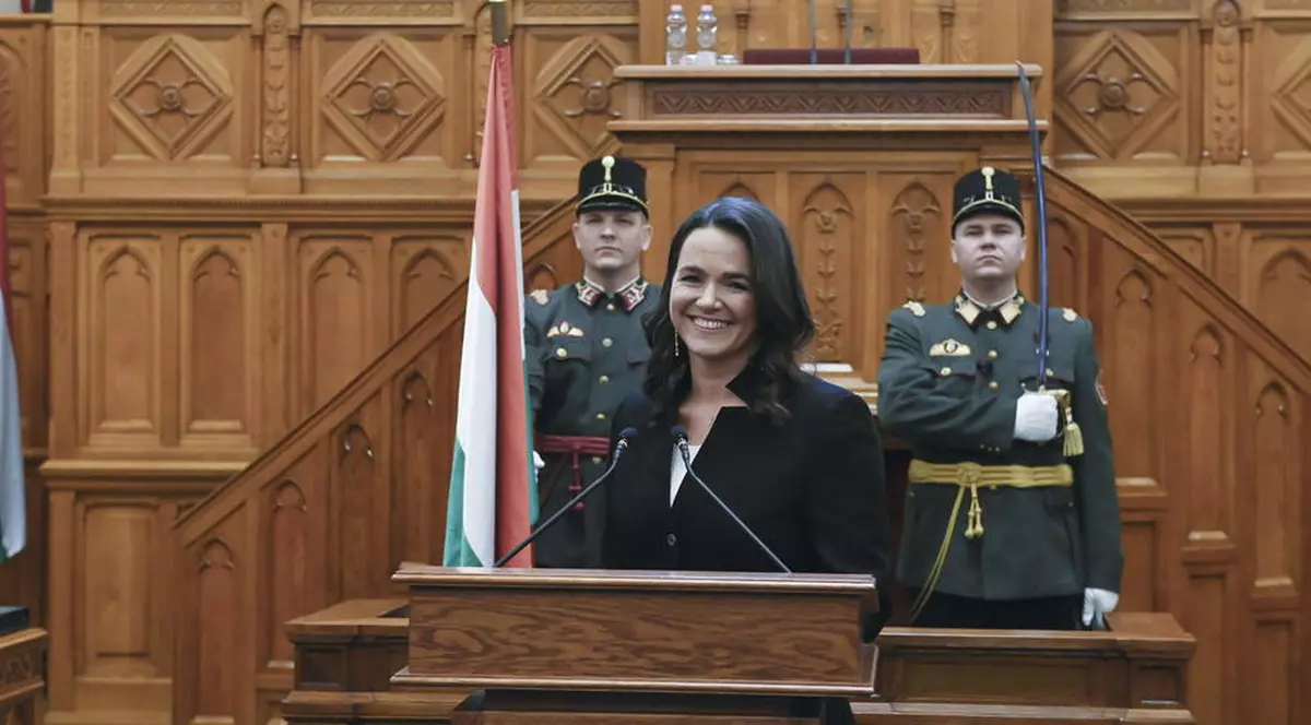 Cine este Katalin Novak, prima femeie președinte al Ungariei. Cuvintele care au frapat în primul ei discurs oficial