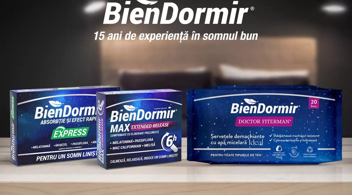 BienDormir – pentru nopțile în care somnul vine greu și durează puțin