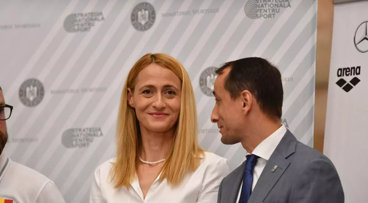 Mesajul tranșant al Cameliei Potec în fața oficialilor care îl aplaudau pe David Popovici