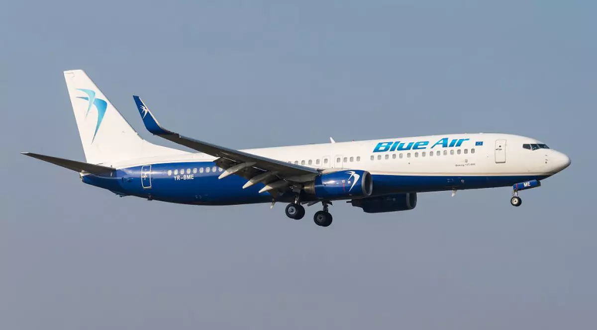 VIDEO Reacția Blue Air, după ce ANPC a anunțat că va sancționa compania aeriană. Niciun cuvânt despre clienții care nu-și primesc înapoi banii