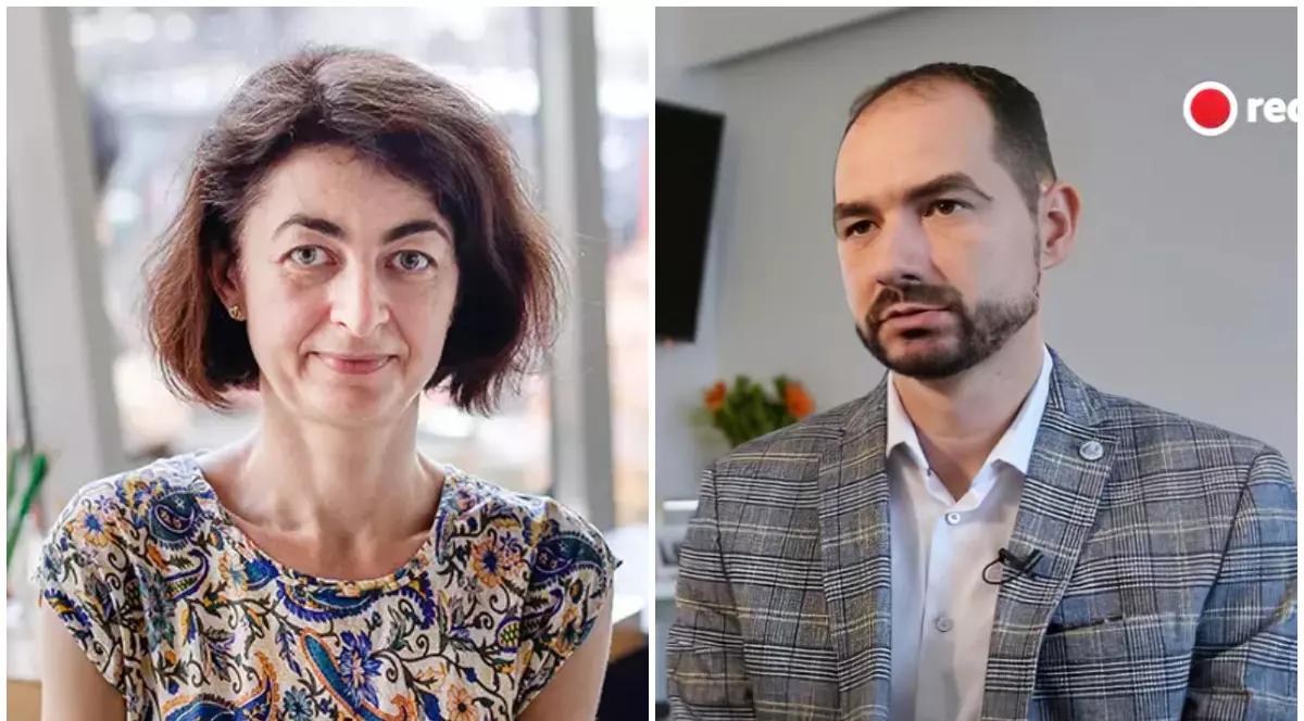 Medicul Camelia Roiu și inginerul Ovidiu Ianculescu