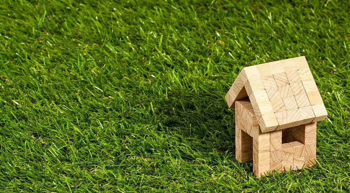 cum sa fii un bun tamplar - casuta de lemn pe iarba