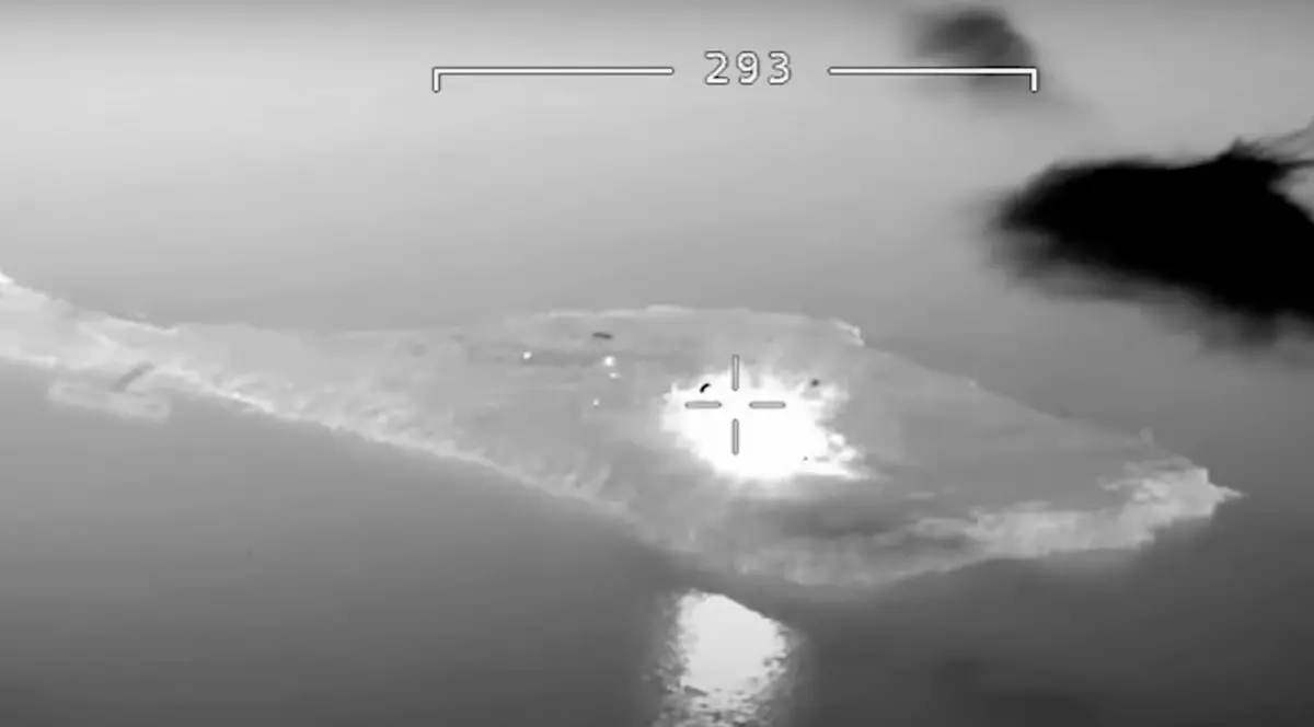 VIDEO | Zece rachete ucrainene au lovit cu precizie Insula Șerpilor și au distrus sistemul de rachete antiaeriene Pantsir-S1 al rușilor