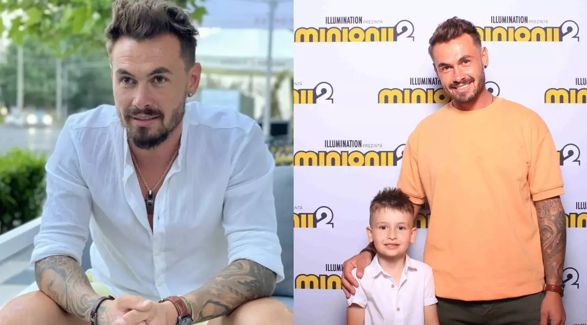 Cum arată băiețelul lui Ionuț Popa de la „Survivor”. Tata și fiul au mers împreună la film