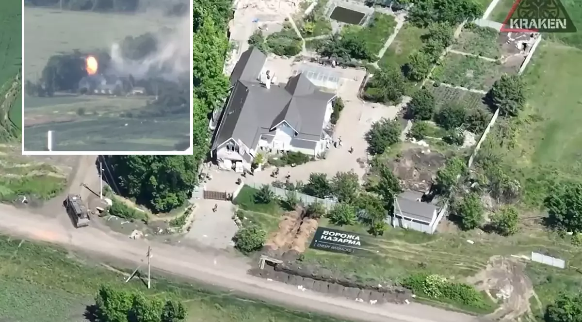 VIDEO | Soldații ruși care au ocupat o vilă dintr-un sat din Harkov au fost nimiciți de „Zeii Războiului”, veteranii batalionului Azov