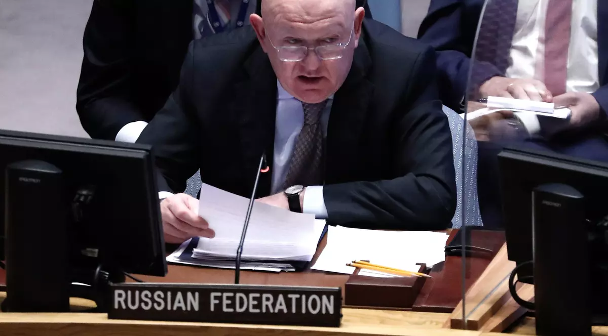 VIDEO | Ambasadorul Rusiei la ONU a părăsit furios o reuniune a Consiliului de Securitate. „Poate e mai ușor decât să ascultați adevărul”