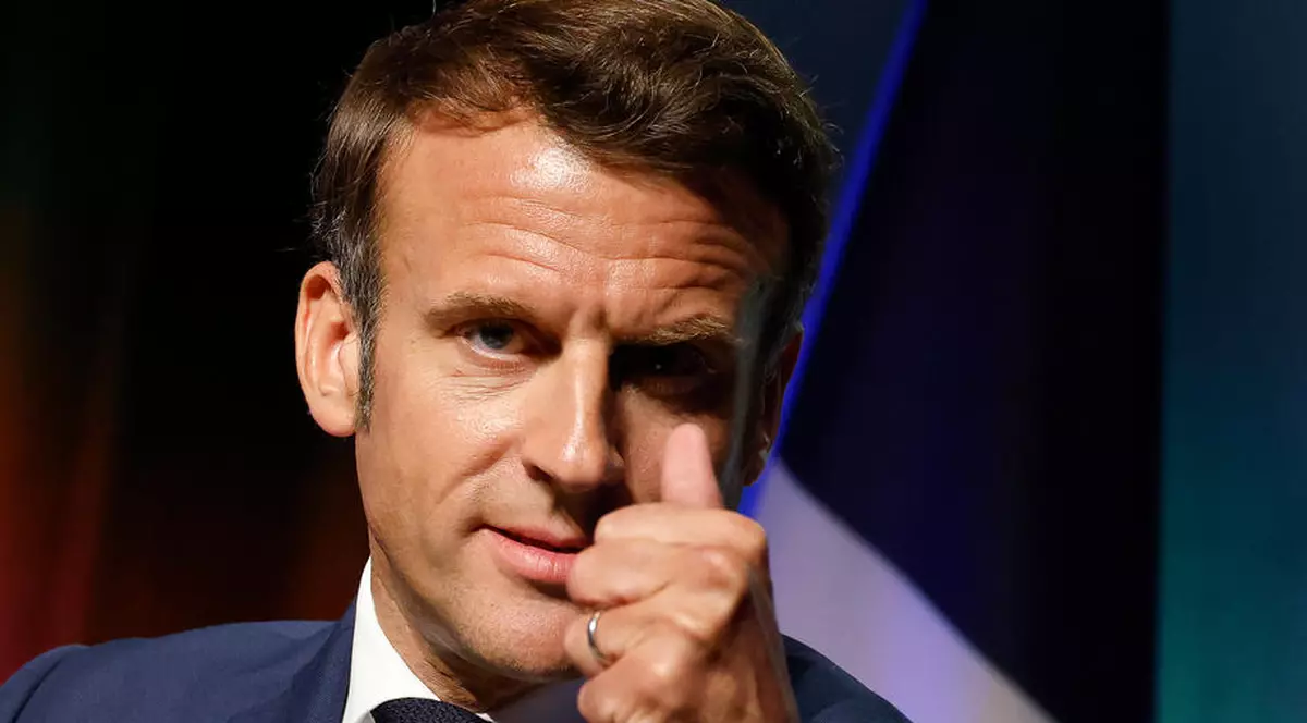 Emmanuel Macron, după calificarea Franţei în semifinale la CM: „Încă două etape”